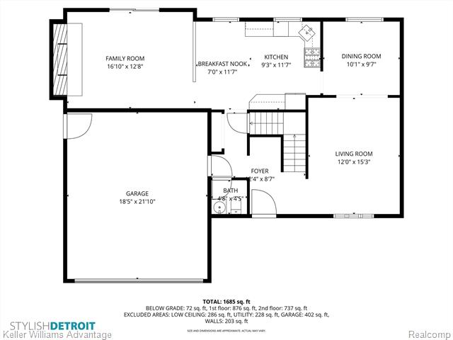 Builiding view thirty one for 19071 Coachwood, Riverview, MI. 48193