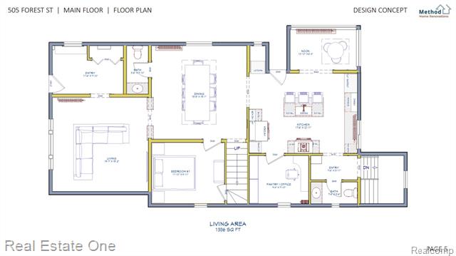 Builiding view one for 505 Forest, Wyandotte, MI. 48192