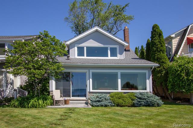 front view for 29899 East River, Grosse Ile, Mi. 48138