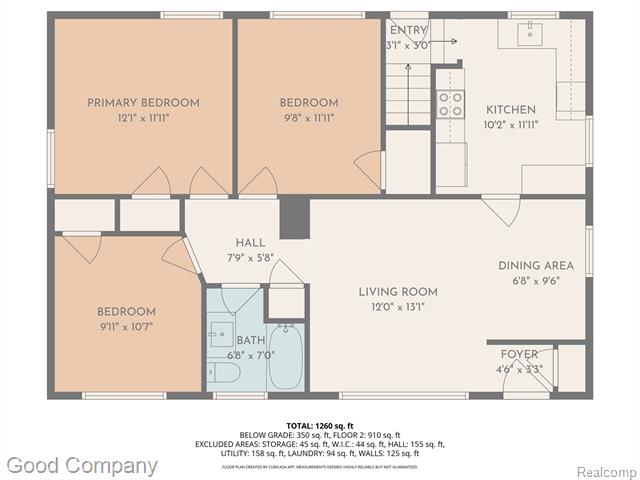 Builiding view forty six for 24231 Ridgedale, Oak Park, MI. 48237