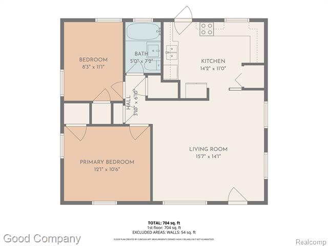 Builiding view forty three for 1902 Moorhouse, Ferndale, MI. 48220