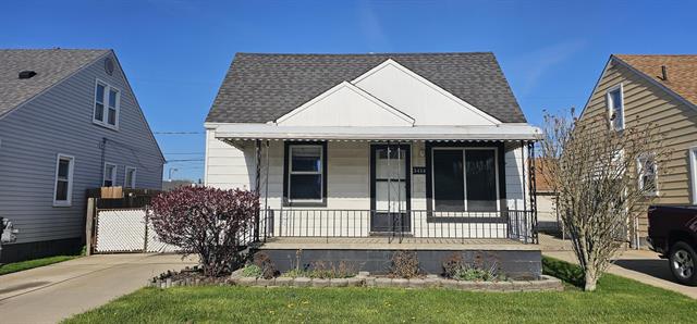 front view for 3414 23Rd, Wyandotte, Mi. 48192