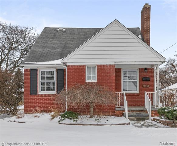 front view for 2343 17Th, Wyandotte, Mi. 48192