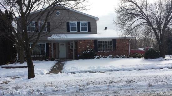 front view for 41757 Cherry Hill Rd, Novi, Mi. 48375