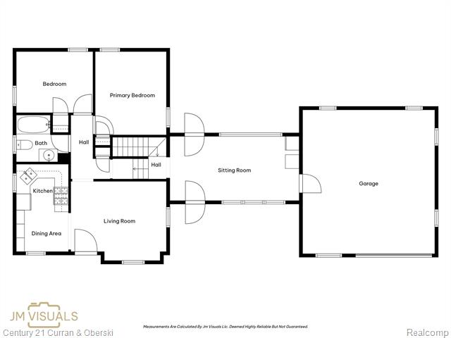 Builiding view forty five for 1052 Michigan, Lincoln Park, MI. 48146