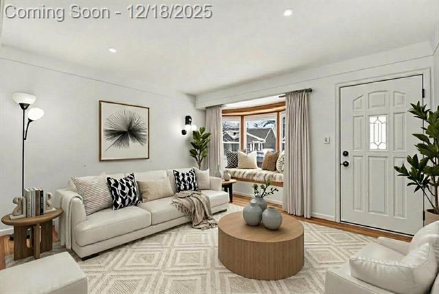 front view for 9885 Hubert, Allen Park, Mi. 48101