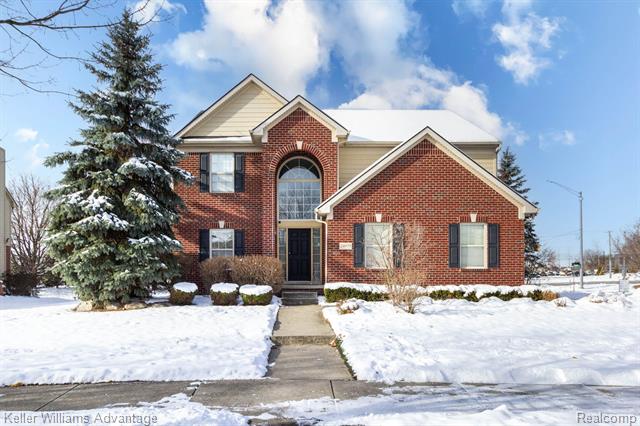 front view for 24975 Bloomfield Ct, Novi, Mi. 48375