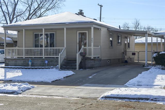 front view for 483 Park, Lincoln Park, Mi. 48146