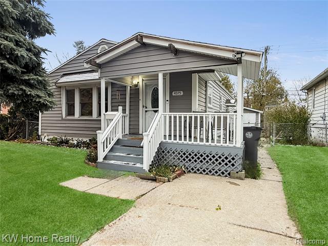 front view for 4375 7Th St, Ecorse, Mi. 48229