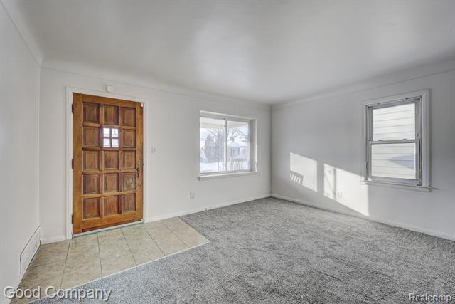 Builiding view one for 967 E Shevlin, Hazel Park, MI. 48030