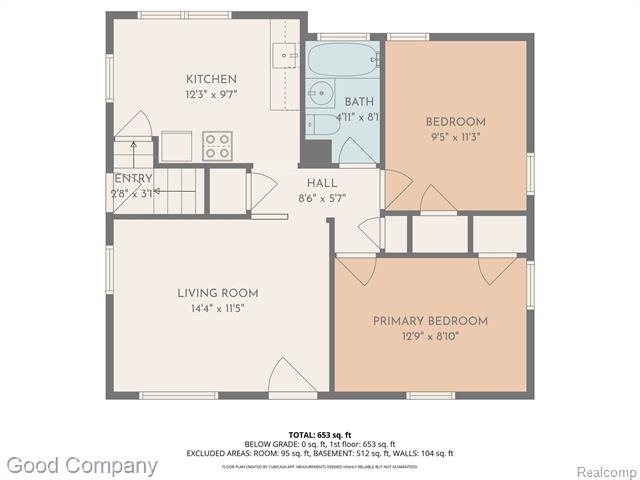 Builiding view twenty seven for 967 E Shevlin, Hazel Park, MI. 48030