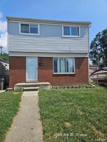 front view for 4565 4Th St, Ecorse, Mi. 48229