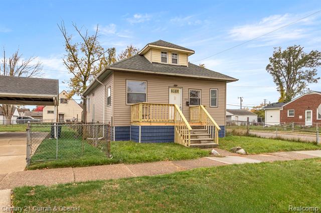 Builiding view three for 239 White, Ecorse, MI. 48229