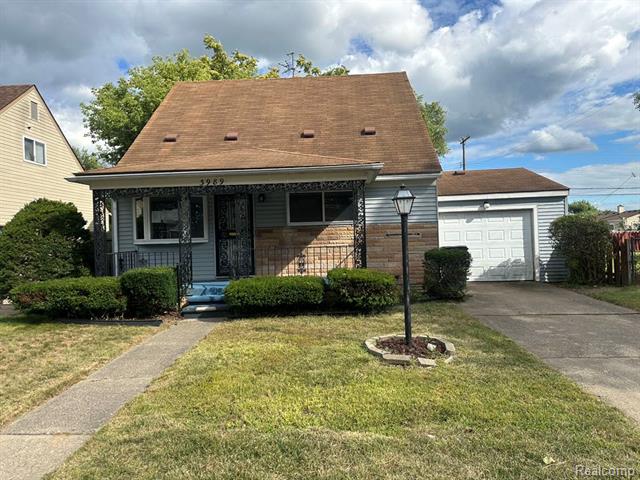 front view for 3989 19Th St, Ecorse, Mi. 48229