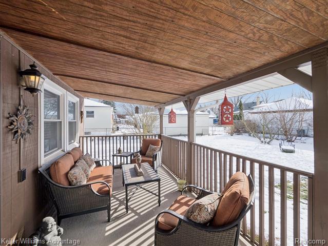 Builiding view twenty four for 14617 College, Allen Park, MI. 48101