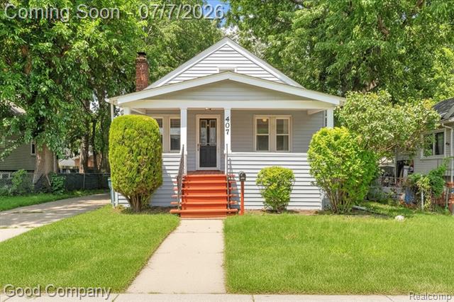 front view for 407 E Maryland Ave, Royal Oak, Mi. 48067
