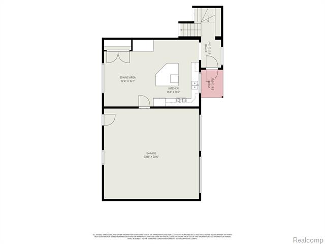 Builiding view thirty eight for 896 Saginaw, Mayville, MI. 48744