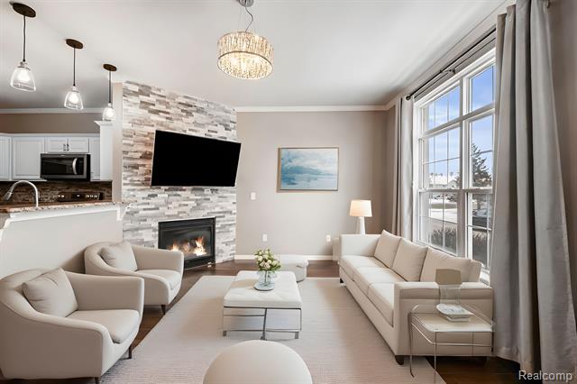 Builiding view three for 43046 Strand, Sterling Heights, MI. 48313