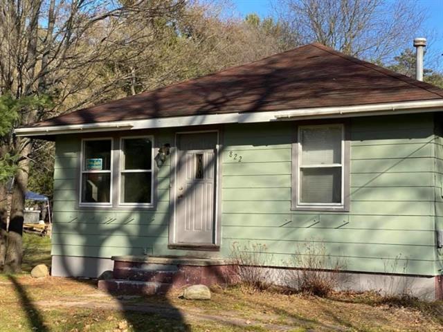 front view for 822 Mechanic Street, Big Rapids, Mi. 49307