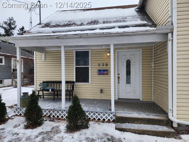 Builiding view two for 629 James St, Adrian, MI. 49221