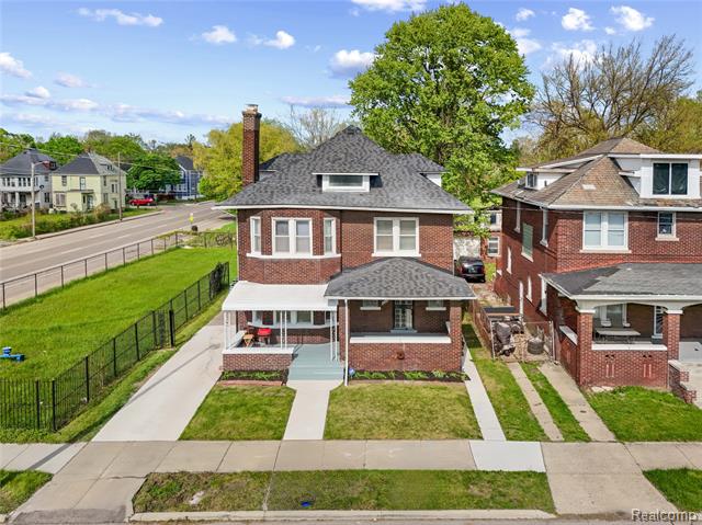 Builiding view fifty four for 1066 Grand, Detroit, MI. 48207