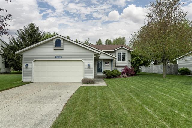 front view for 10543 Northfield Drive, Zeeland, Mi. 49464