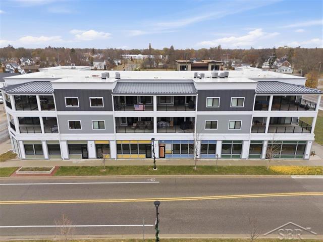 front view for 201 Ellsworth St Unit #302, Midland, Mi. 48640