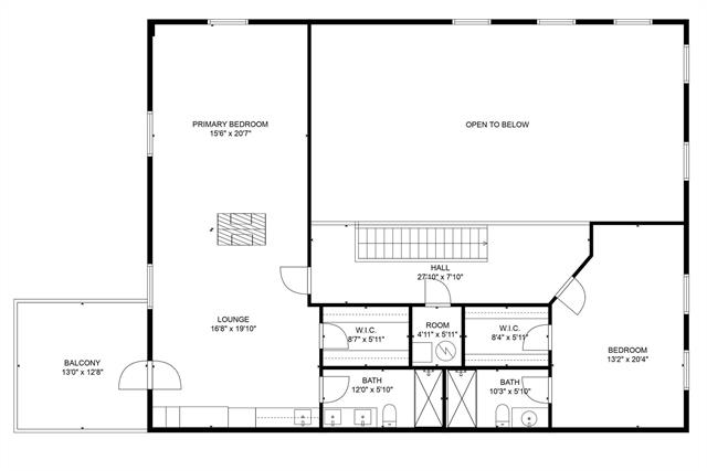 Builiding view fifty two for 27 Library, Grand Rapids, MI. 49503