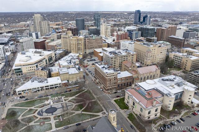 Builiding view sixty nine for 27 Library, Grand Rapids, MI. 49503