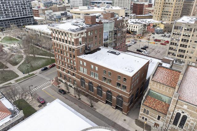 Builiding view sixty six for 27 Library, Grand Rapids, MI. 49503