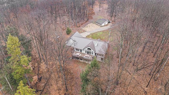 Builiding view forty for 4581 Maple Island, Ravenna, MI. 49451