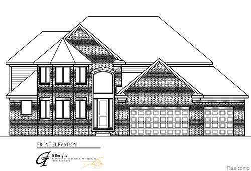 front view for 8167 Morningside Drive, Romeo, Mi. 48065