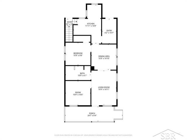 Builiding view eighteen for 1605 Hines St, Midland, MI. 48640