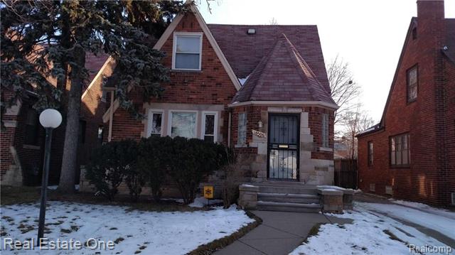 front view for 18506 Snowden Street, Detroit, Mi. 48235