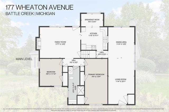 Builiding view nineteen for 177 Wheaton, Battle Creek, MI. 49015