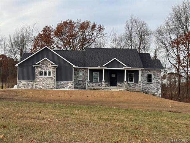 front view for 2268 Equestrian Trail, Metamora, Mi. 48455