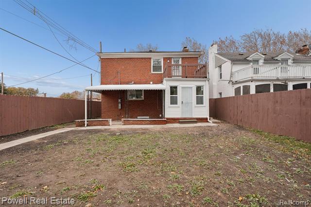 Builiding view forty six for 16891 Avon, Detroit, MI. 48219