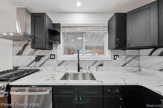 Builiding view nineteen for 16891 Avon, Detroit, MI. 48219