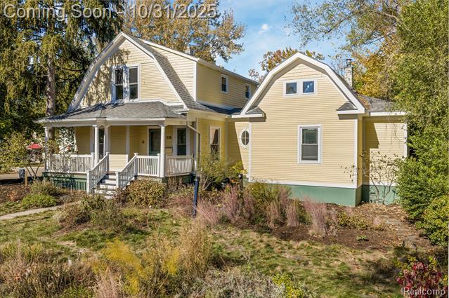 front view for 338 W Harrison Ave, Royal Oak, Mi. 48067