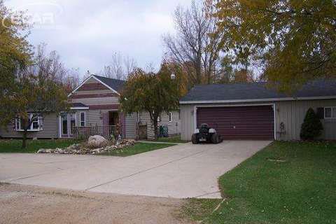 front view for 9701 E Bennington Road, Durand, Mi. 48429
