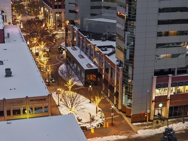 Builiding view forty five for 230 Kalamazoo Mall, Kalamazoo, MI. 49007