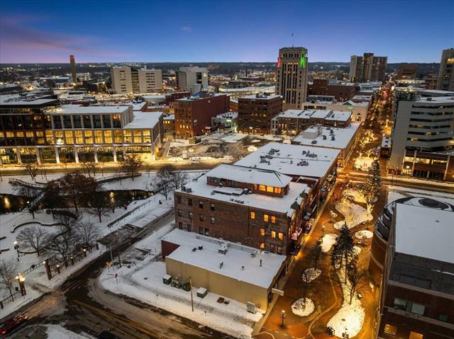 Builiding view forty four for 230 Kalamazoo Mall, Kalamazoo, MI. 49007