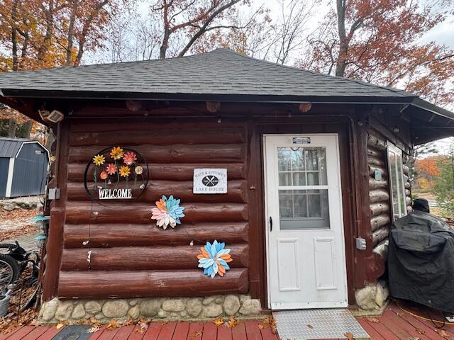 Builiding view one for 9013 Three Lakes, Baldwin, MI. 49304