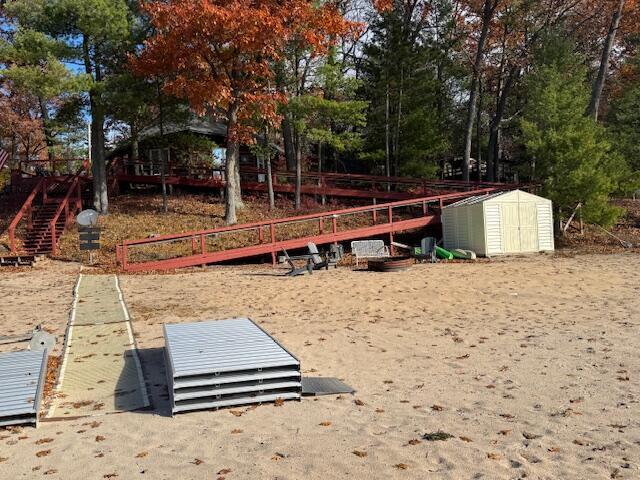 Builiding view twenty four for 9013 Three Lakes, Baldwin, MI. 49304