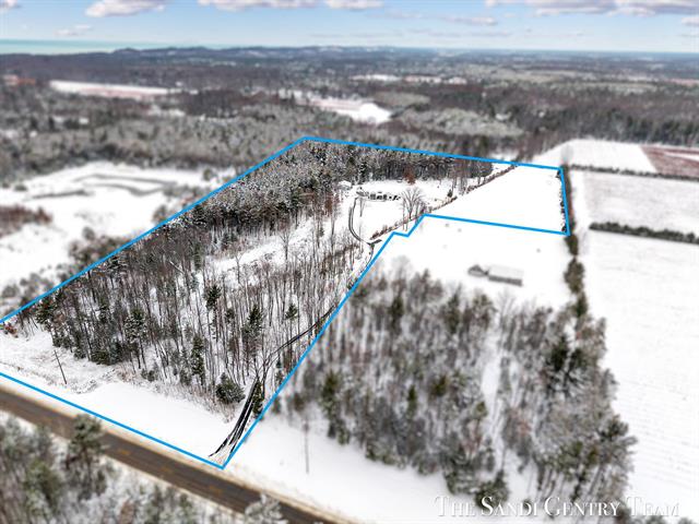 Builiding view three for 16527 Lake Michigan, West Olive, MI. 49460