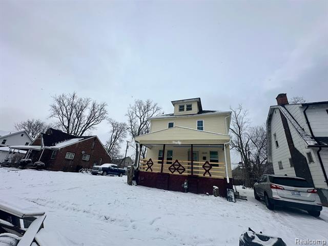 front view for 14238 Hubbell Street, Detroit, Mi. 48227