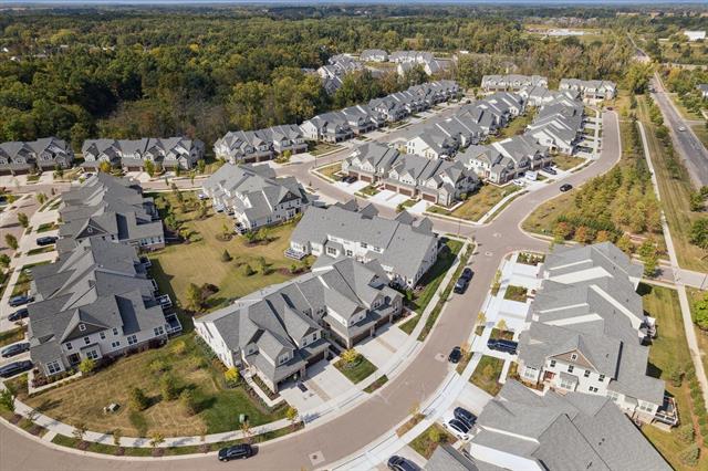 Builiding view fifty for 3250 Brackley, Ann Arbor, MI. 48105