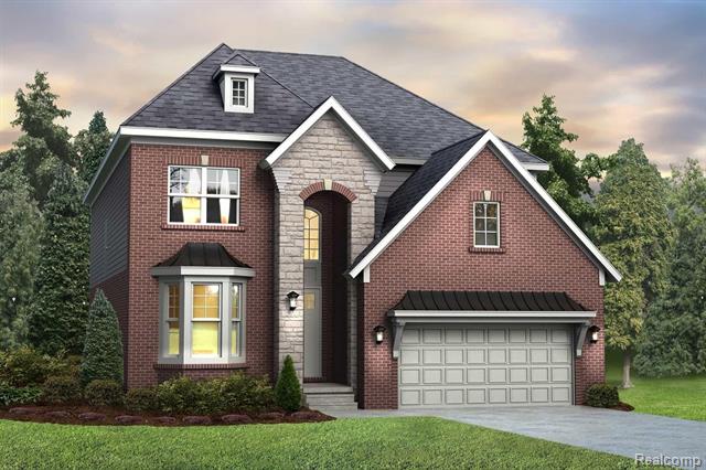 front view for 47780 Fieldstone Drive, Northville, Mi. 48168