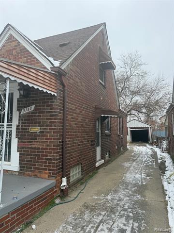 Builiding view eight for 9180 Hartwell, Detroit, MI. 48228