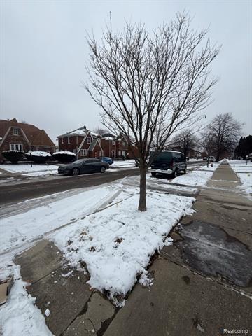 Builiding view four for 9180 Hartwell, Detroit, MI. 48228